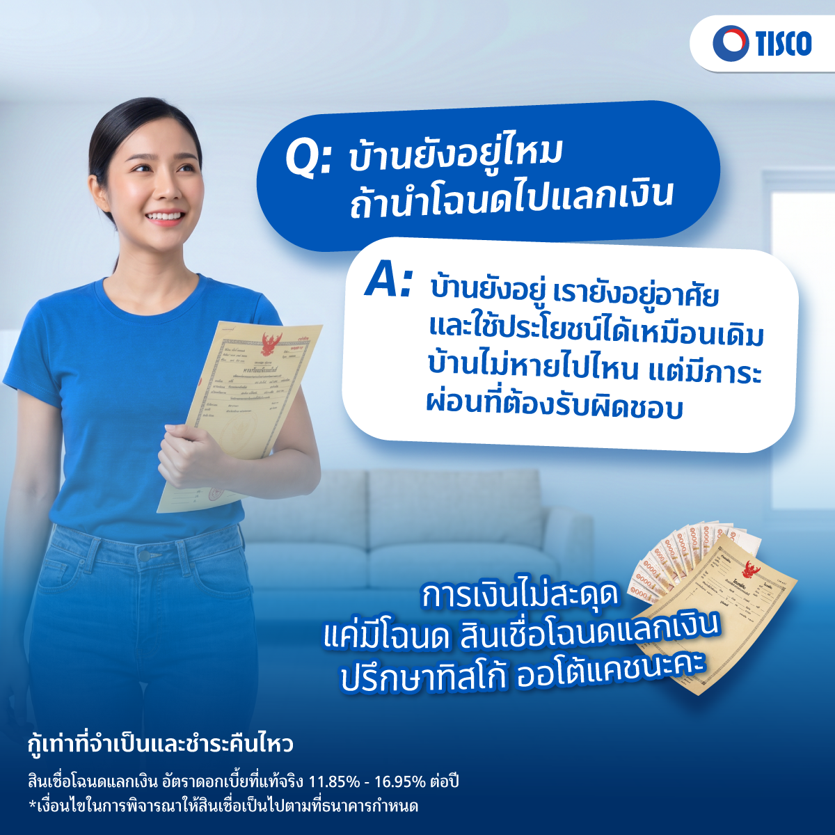 สินเชื่อโฉนดแลกเงิน