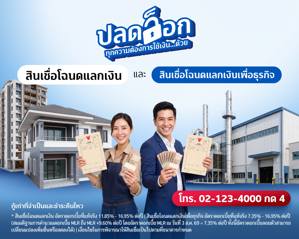 สินเชื่อโฉนดแลกเงิน